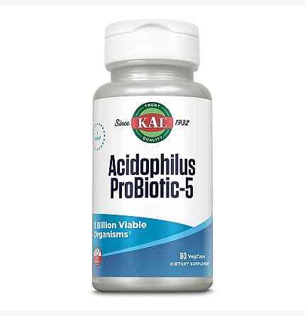Пробіотик KAL Acidophilus ProBiotic-5 60 вег капсул Київ