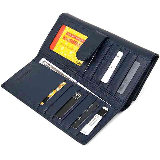 Женский кошелек ST Leather 19387 Темно-синий Киев