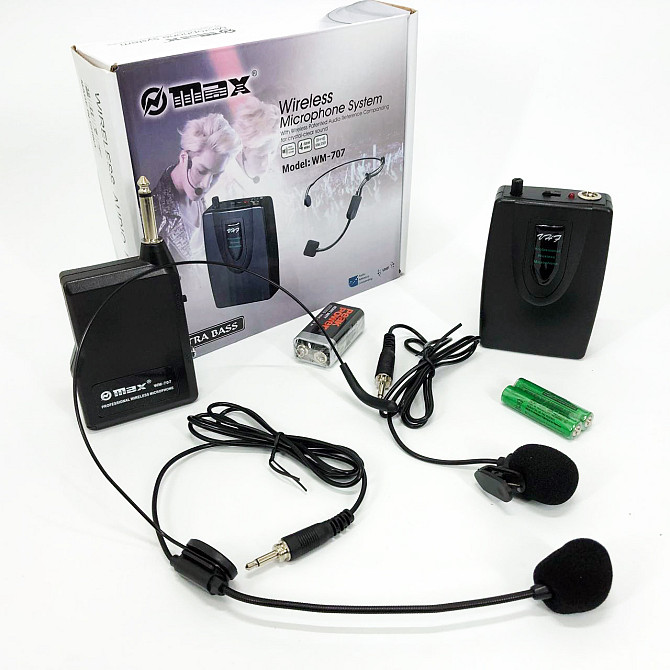Микрофон DM SH 100C/wm-707 беспроводная гарнитура WG-97 Львов - изображение 1