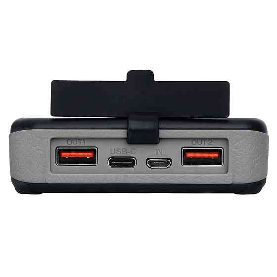 УМБ Sandberg 20000mAh,сонячна 6-Panel 7.5W  PD 2xUSB, Type-C OUT, ліхтарик Вінниця