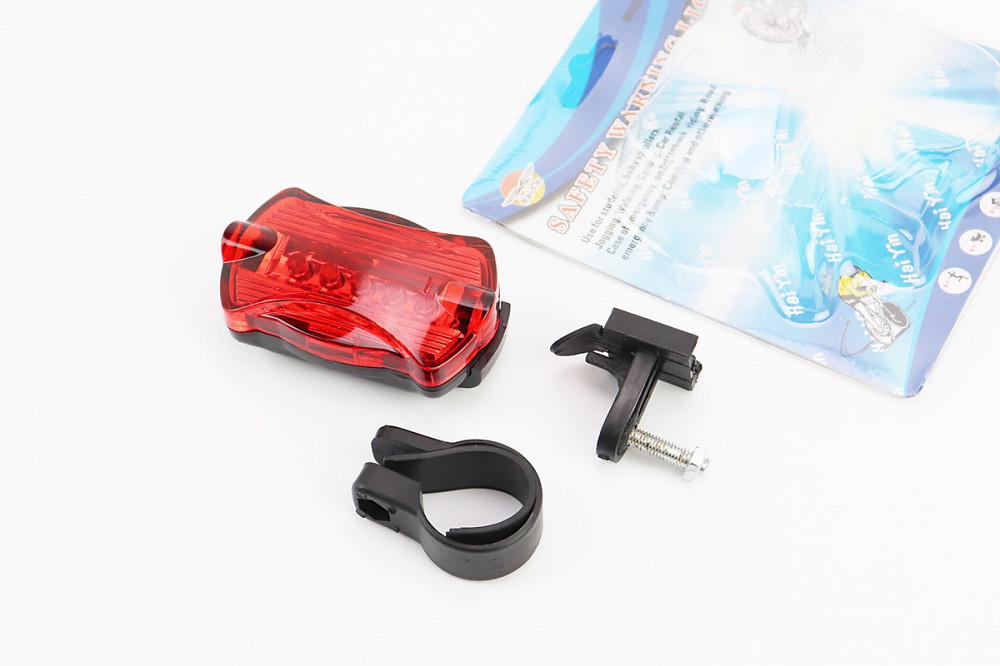 Ліхтар задній 5 діодів, HY-198 (без батарейок) Київ - фото 1