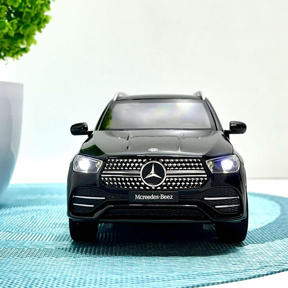 Машина Автосвіт Mercedes інерційна відчиняються двері 20,5 см 1:24 Чорна (AP-2100) Чернігів - фото 5