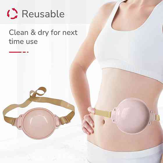 Чехол для стомы OS13 прозрачный водонепроницаемый многоразовый 13см регулируемый пояс защитный для душа Киев