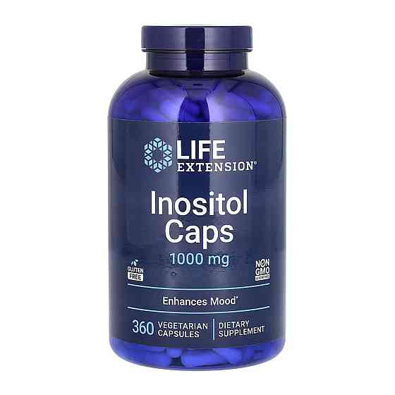 Вітамін В8 Life Extension Інозитол Inositol 1000mg 360 капс Київ