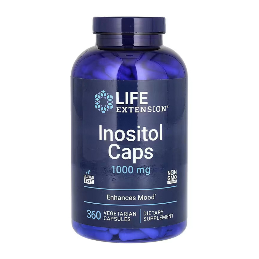 Вітамін В8 Life Extension Інозитол Inositol 1000mg 360 капс Київ - фото 1