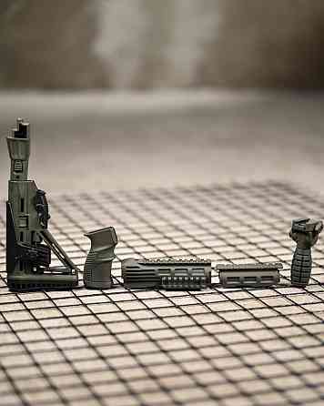 Набор приклад телескопический Fab Defense oliva ВТ6830 Одесса