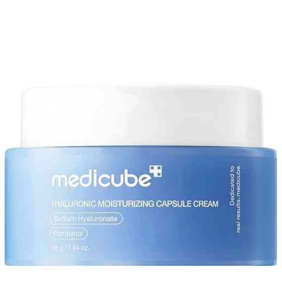 Увлажняющий капсульный крем с гиалуроновой кислотой Hyaluronic Moisturizing Capsule Cream Medicube 55 г Киев