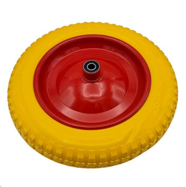 Колесо 3,00-8TL (безкамерне, під вісь D-12мм) (жовте) Мукачево - фото 1