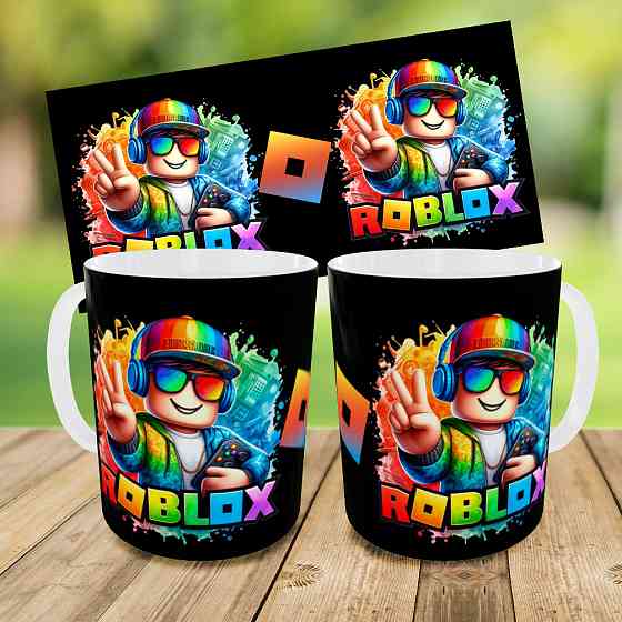 Дитячий набір Roblox сумка-бананка + керамічна кружка з принтом (5664) Київ