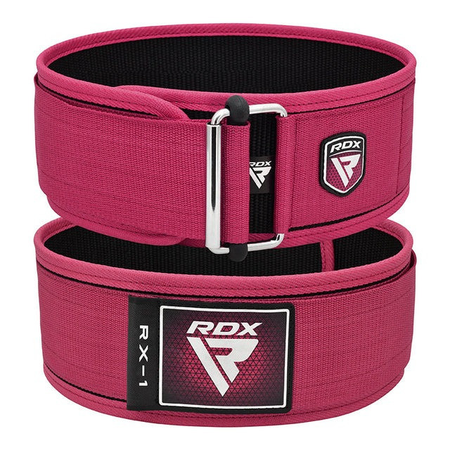 Пояс для важкої атлетики RDX RX1 Weight Lifting Belt PINK-XS Кам'янське - фото 2