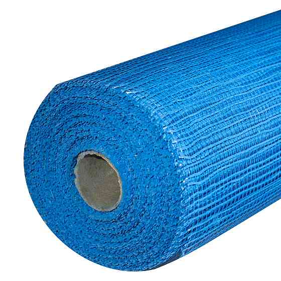 Стекловолоконная сетка 145 г/м2 синяя 1м х 50м WORKS Днепр