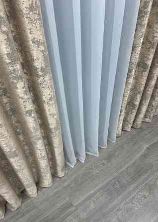 Шторна тканина жакард, колекція "Sultan XO" Туреччина колір капучіно 1143ш Київ