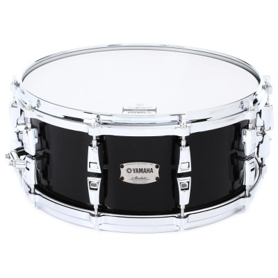 Малий барабан Yamaha Absolute Hybrid Maple Snare 14" (Solid Black) (AMS1460 SOB) Вінниця - фото 1