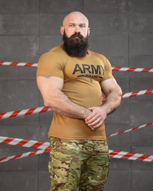 Тактична футболка потовідвідна SABUR армія кайот ВТ6573 Одеса - фото 2