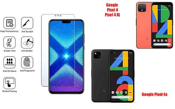 Защитное стекло NeoGlass для Google Pixel 4, Pixel 4a, Pixel 4 XL – ультрапрозрачное и устойчивое Киев