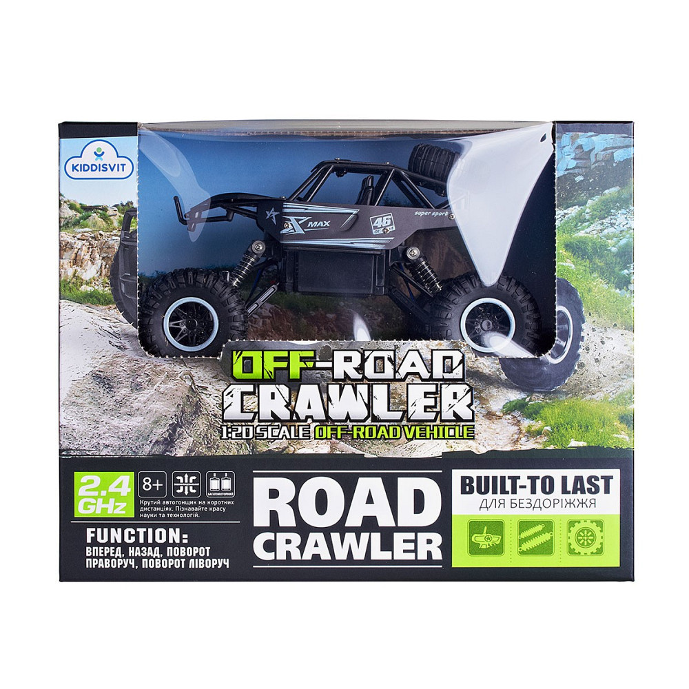 Автомобіль Off-Road Crawler З Р/К - Rock Sport (Чорний) Дніпро - фото 8