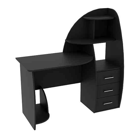 Стол письменный СКП-2 №10, Антрацит, 1300/550/1300 Львов