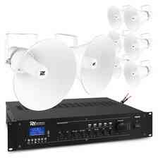 Колонка  Zestaw głośników tubowych 8 x HSR30 z wzmacniaczem Київ