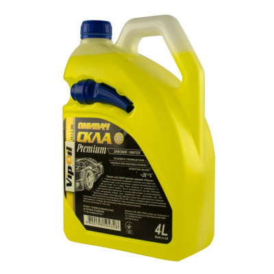 Омивач автомобільний VIPOIL -20 Персик 4л (0279958) Вінниця - фото 2