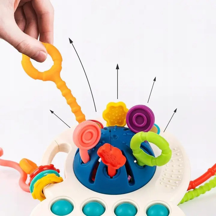 Погремушка-прорезыватель Монтессори 