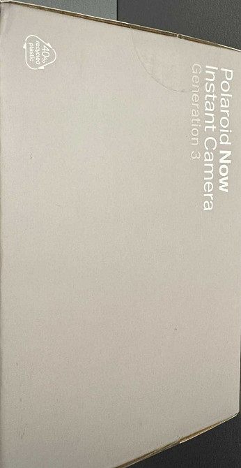 Фотокамера Polaroid Now Gen 3 Pebble White (009155) Нова! Харків - фото 1