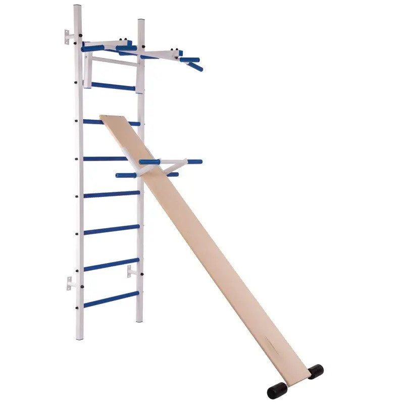 Шведська стінка з дошкою профілактор турником бруси тренажер лікування спини для дітей та дорослих ЛФК Кам'янське - фото 3