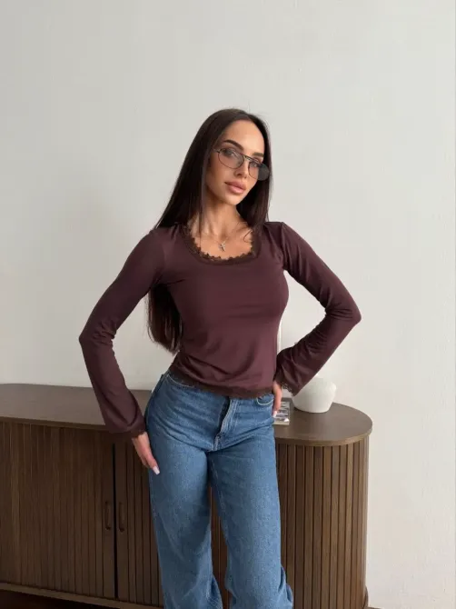 Женская блуза с кружевом Одесса - изображение 7