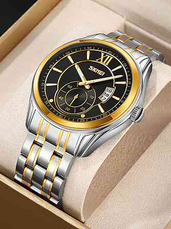 Skmei 9319TGDBK Silver-Gold-Black Киев