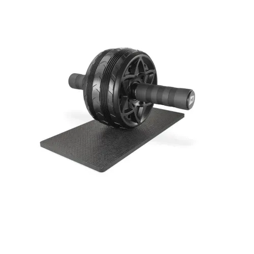 Ролик для пресса + коврик Hop-Sport W145 черный Киев