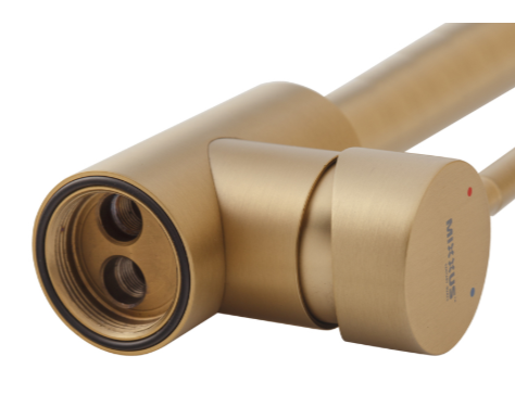 Смеситель для кухни Mixxus SUS-011 Brushed Gold цвет матовое золото из нержавеющей стали SUS304 (MI8435) Черновцы - изображение 5