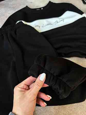 Жіночий стильний теплий костюм двійка трьохнитка на Флісі Одеса