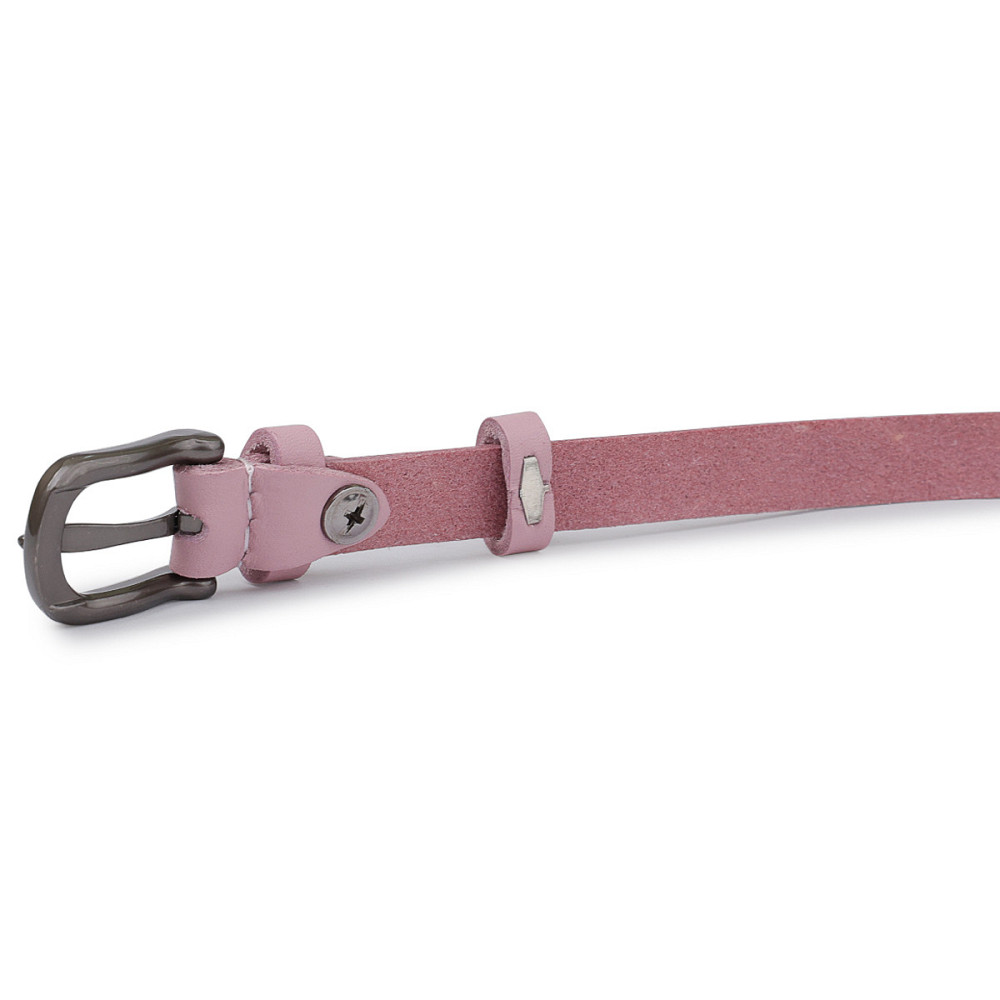 Тонкий жіночий ремінь Vintage 20769 Рожевий Київ - фото 7