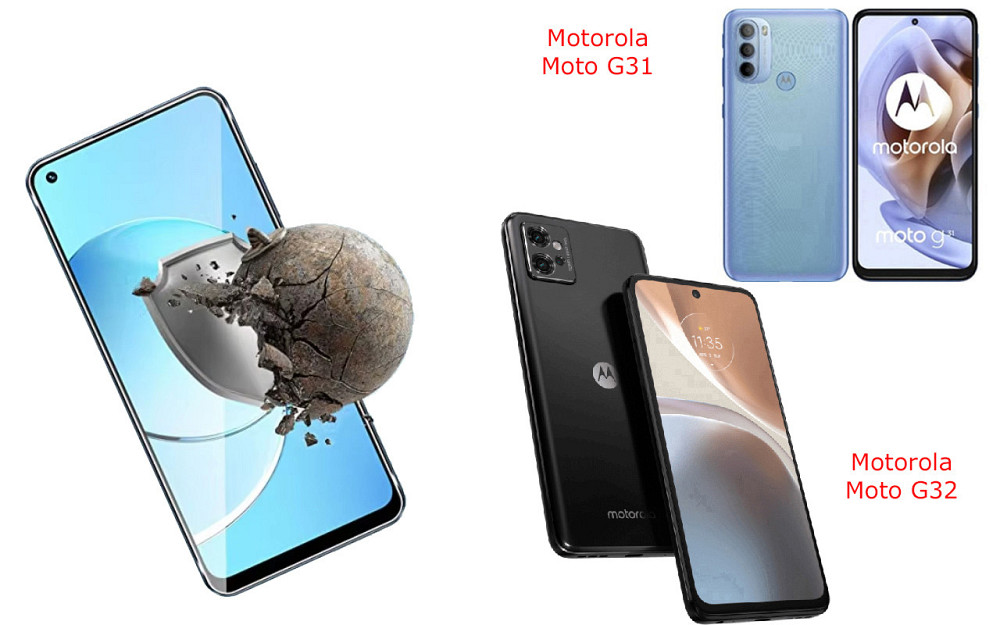 Захисне скло DefenzoGlass для Motorola Moto G13, Moto G14 – подвійна міцність Київ - фото 3