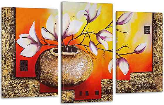 Модульна картина Магнолія Art-221_3 100x150 см Київ