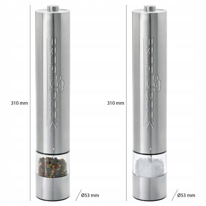 Электрический набор мельниц для перца и соли ProfiCook PC-PSM (1031) Нововолынск - изображение 5