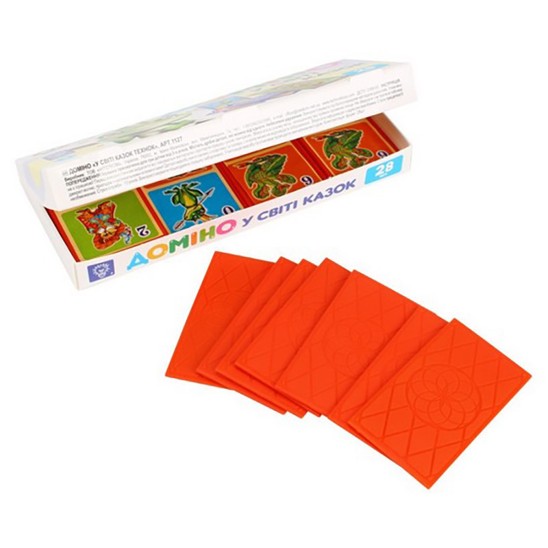 Детское домино 0809TXK 28 элементов Винница - изображение 4