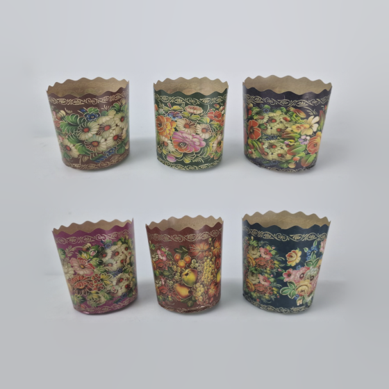 Форми для Пасок 150 гр d70 h85 Жостово 50 шт/пач. Харків