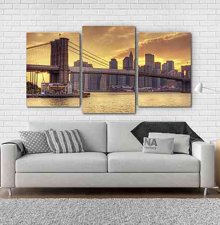 Модульна картина Місто Art-93_3 Київ