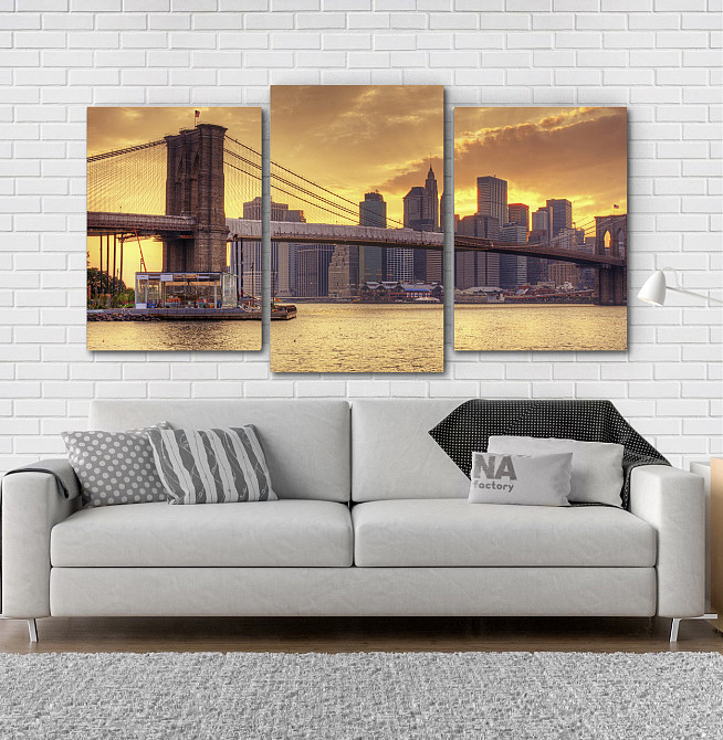 Модульна картина Місто Art-93_3 Київ - фото 2