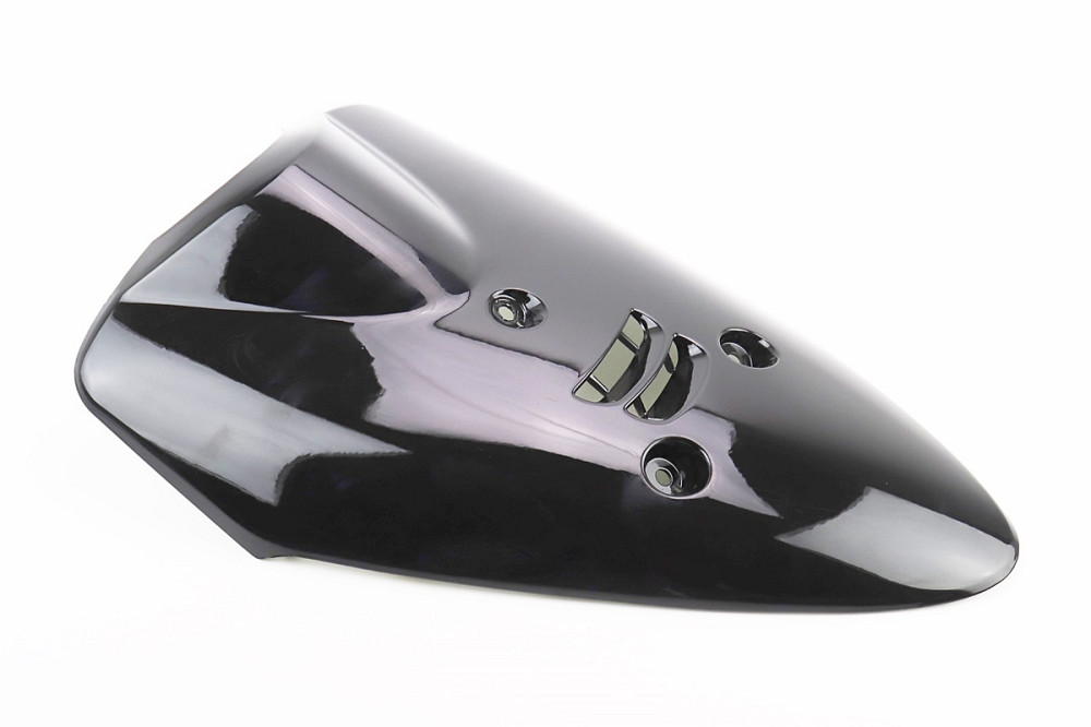 УЦІНКА Yamaha JOG NEXT ZONE пластик - передній верхній "дзьоб", ЧОРНИЙ (зламане кріплення) Киев - изображение 1