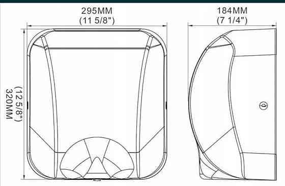 Топовая Сушка для рук: Schild 310BL 2350W. Киев