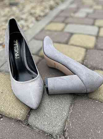 Nivelle Туфлі жіночі NIVELLE 1494/9535-9534 сірі (весна-осінь, замша натуральна) (3509) Коломия
