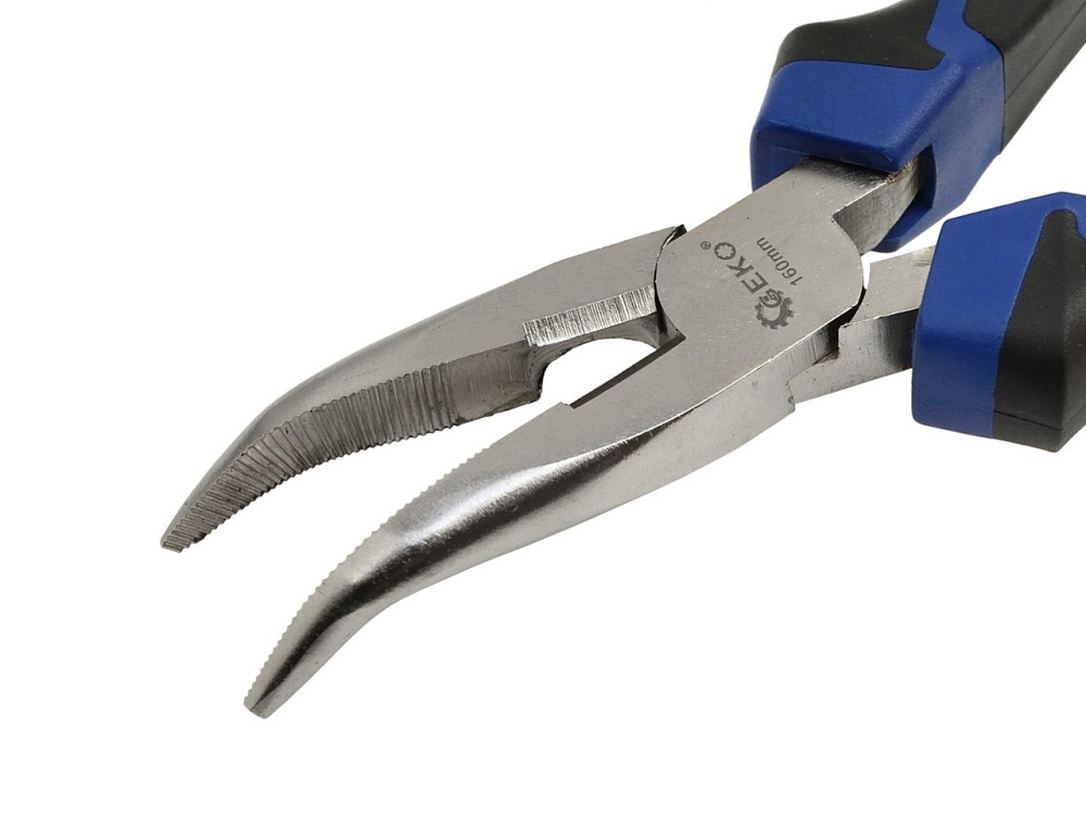 Плоскогубці подовжені вигнуті "GeKo" premium 160 мм Киев - изображение 2