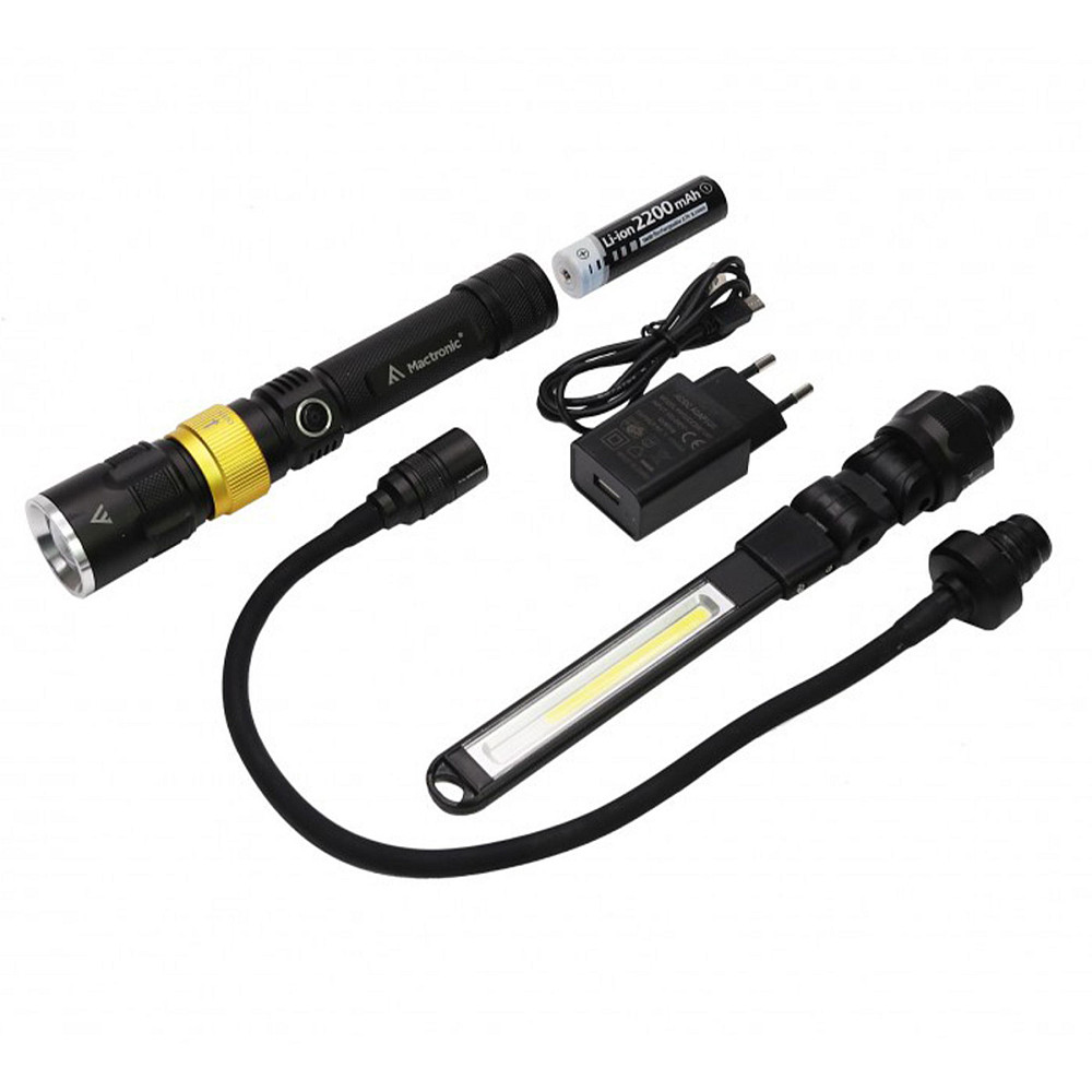 Фонарь профессиональный Mactronic Beemer 4 (350 Lm + UV 390 nm) Ultraviolet Focus USB Recharg (PWL0021) Винница - изображение 1