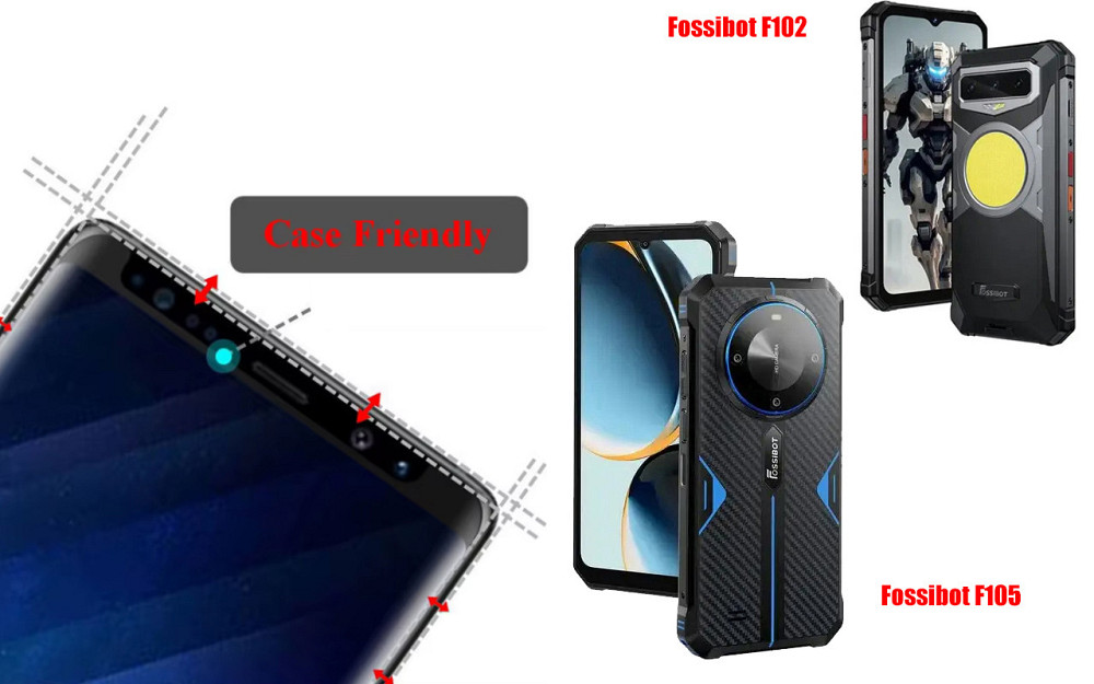 Захисне скло HyperGlass Pro для Fossibot F102, Fossibot F105 – максимальна чутливість та захист Київ - фото 4