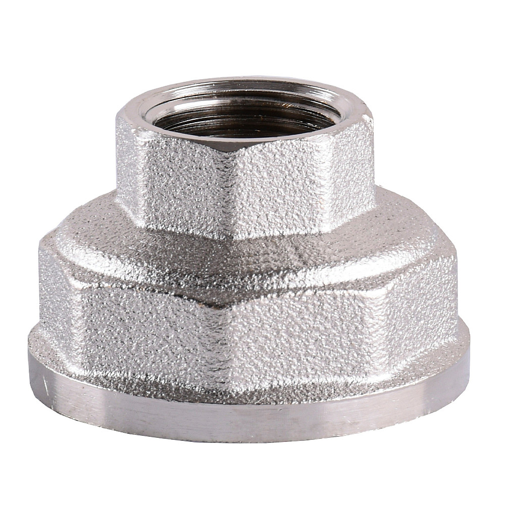 Муфта редукційна 1 1/2″х 3/4″ВВ нікельована восьмигранна А0336А(нк) Тернополь - изображение 2