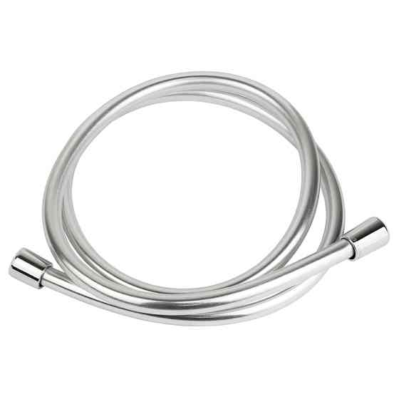 Corso Шланг для душа 1/2" ПВХ 3-х слойный с подшипником серебристый 150см CORSO XB-0133 (969161 Київ