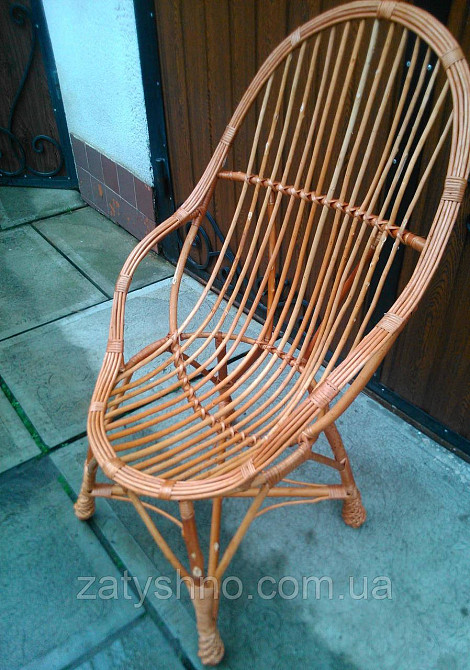 Кресло балконное плетеное с подлокотниками Киев - изображение 8