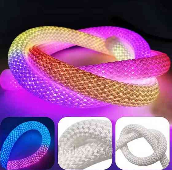 5v-RGB світлодіодна плетена стрічка (5м250LED) Київ