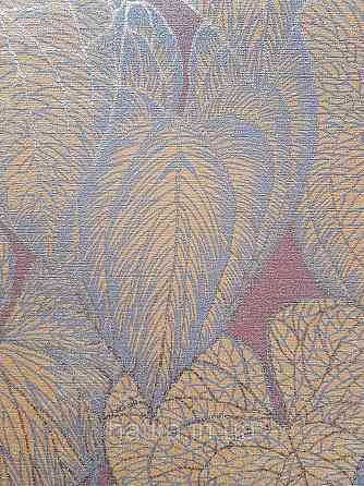 Шпалери вініл на флізеліні AS creation Metropolitan stories By Time 0,53х10 листя теракотові цегляні Київ